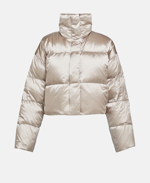 

Пуховик Calvin Klein, серо-коричневый