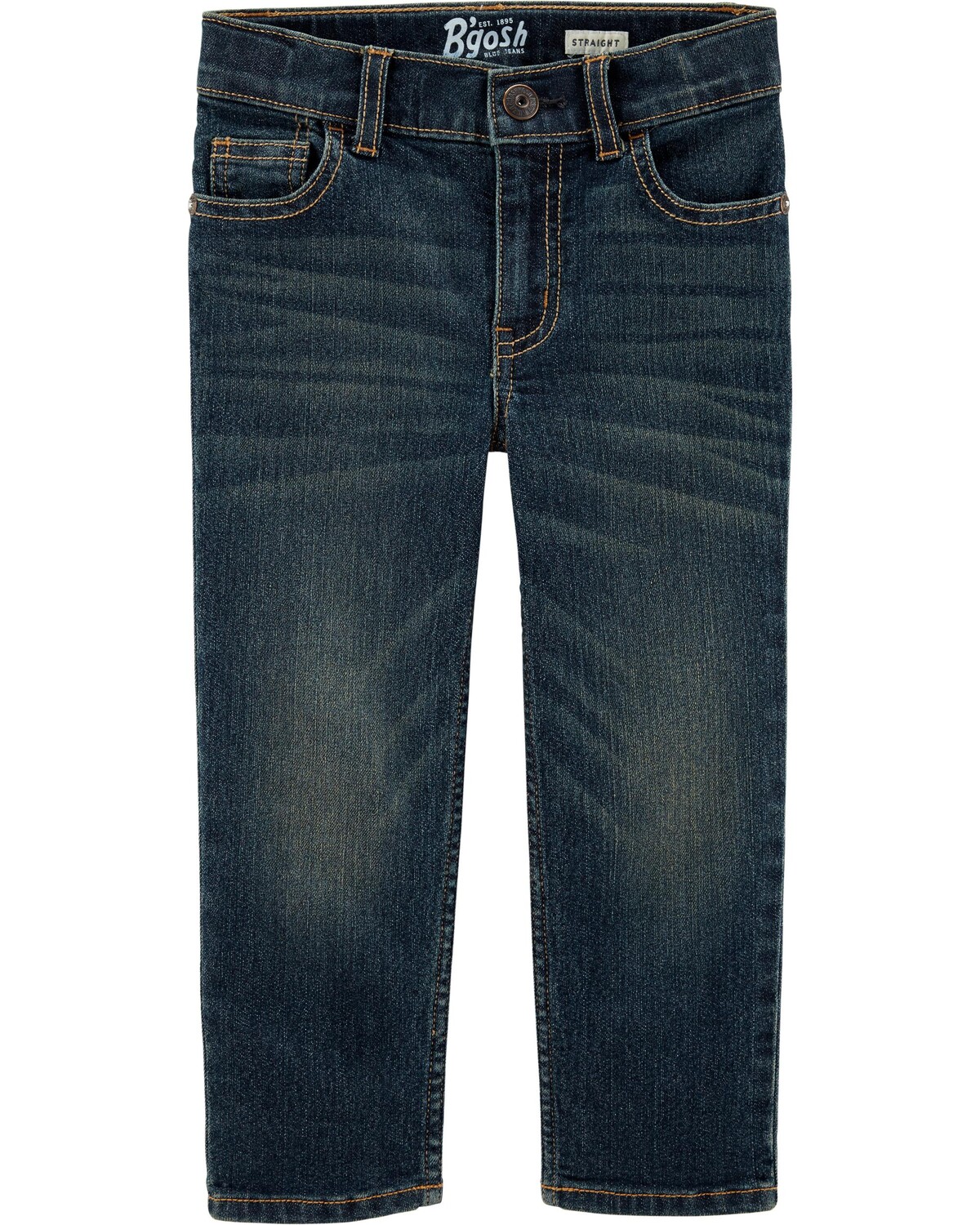 

Джинсы Toddler Straight Leg Authentic с эффектом потертости Carter's