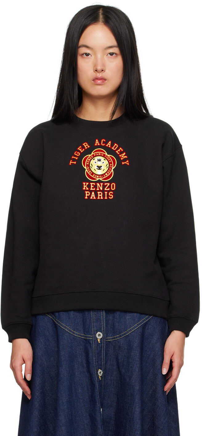 

Черный - Толстовка Paris Tiger Academy Kenzo