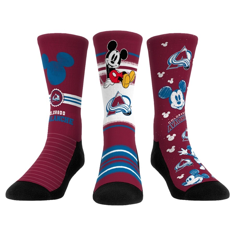 

Комплект носков Rock Em Socks Colorado Avalanche, бордовый