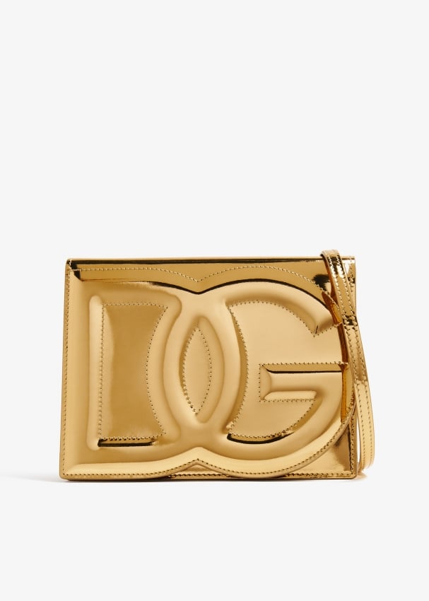 Сумка кросс-боди Dolce&Gabbana DG Logo, золотой