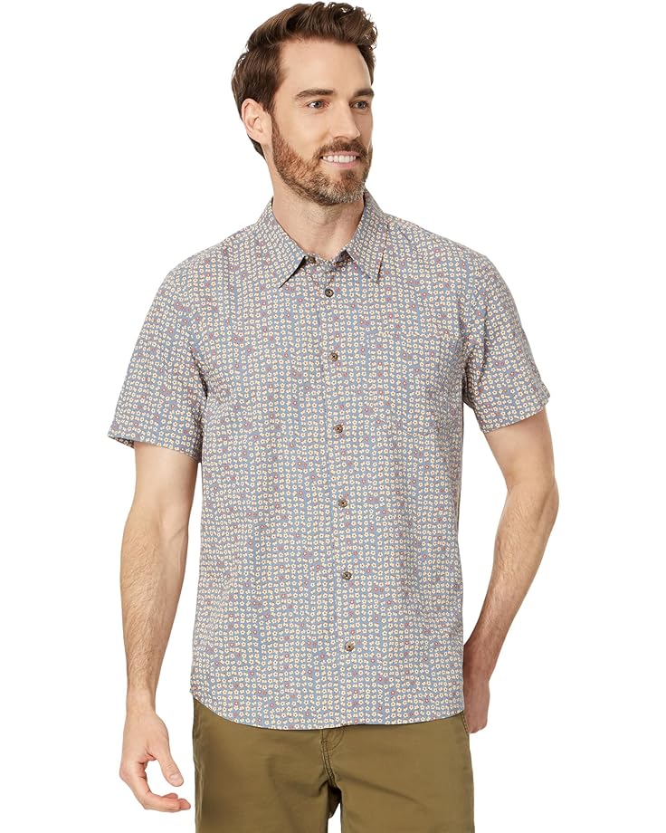 Рубашка Toad&Co Fletch Short Sleeve, цвет North Shore Ditsy Print