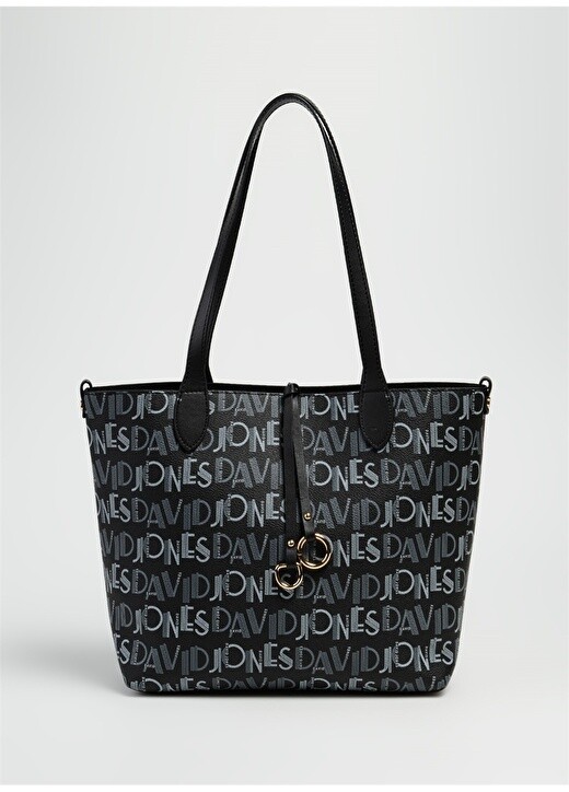 

Черная женская сумка на плечо на молнии David Jones