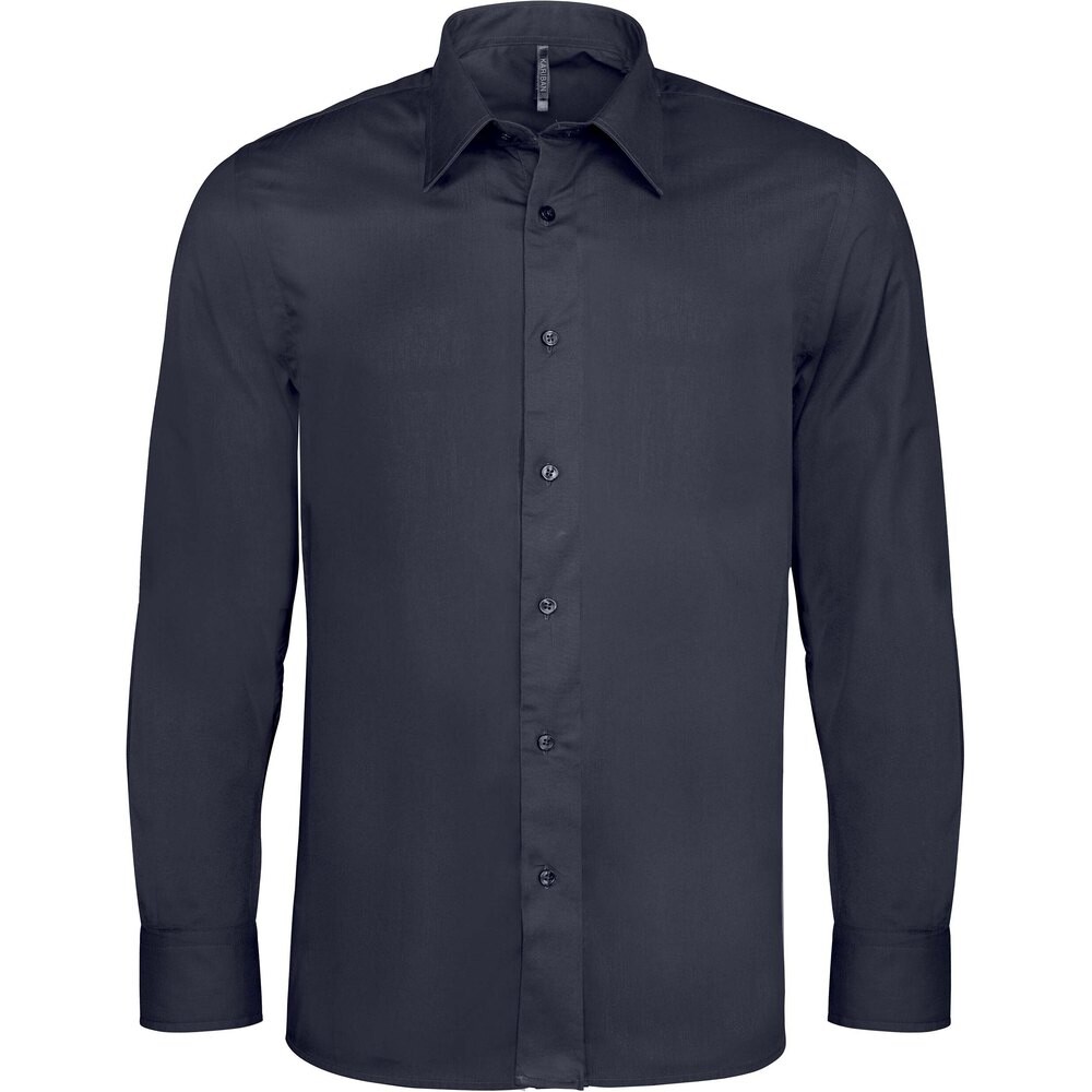 

Рубашка Kariban Cotton/Elastane, синий
