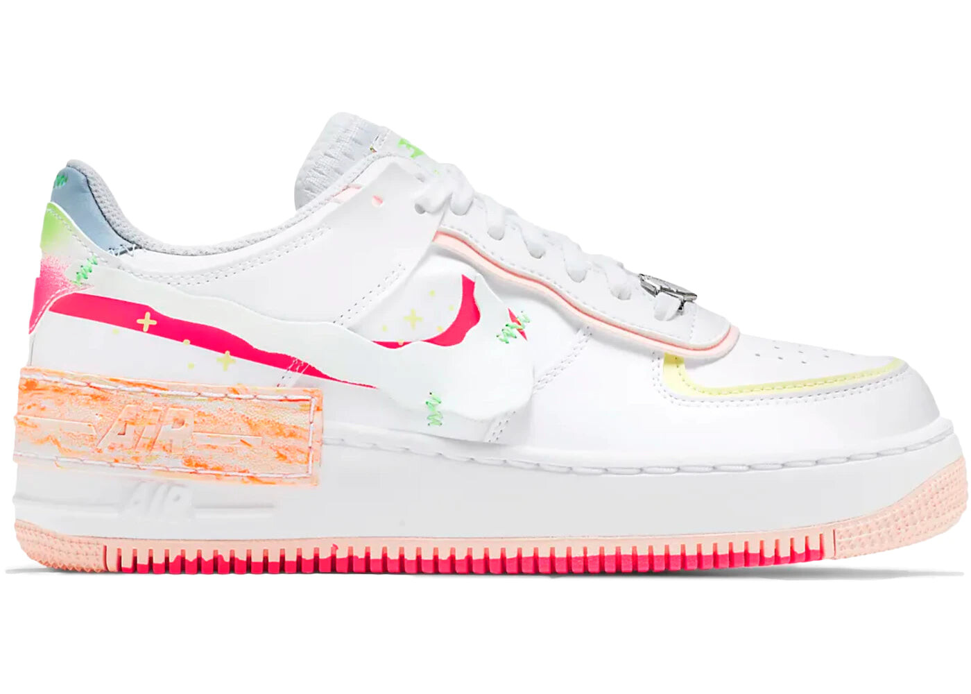 

Кроссовки Nike Air Force 1 Low Shadow, белый,