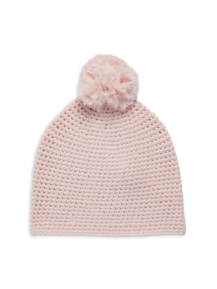 

Шапка с помпоном Ugg, цвет Light Pink