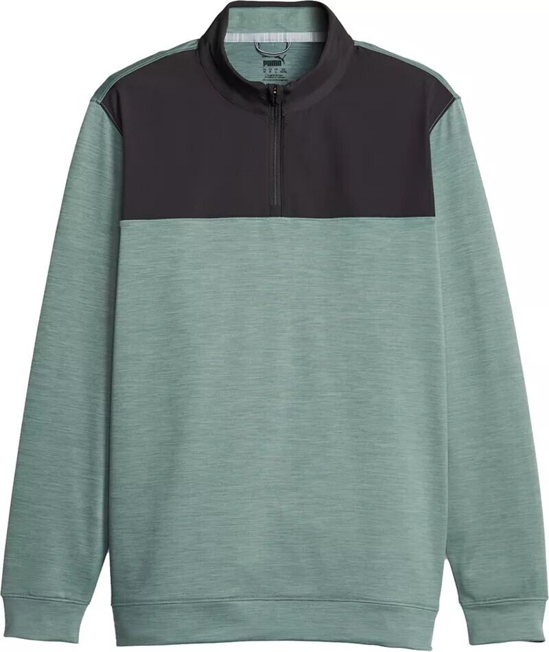 

Мужской пуловер для гольфа с молнией 1/4 Puma Cloudspun Colorblock