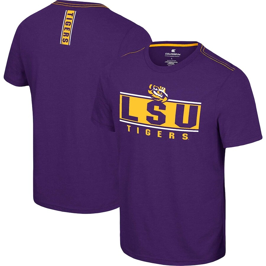

Футболка с коротким рукавом Colosseum Lsu Tigers, фиолетовый