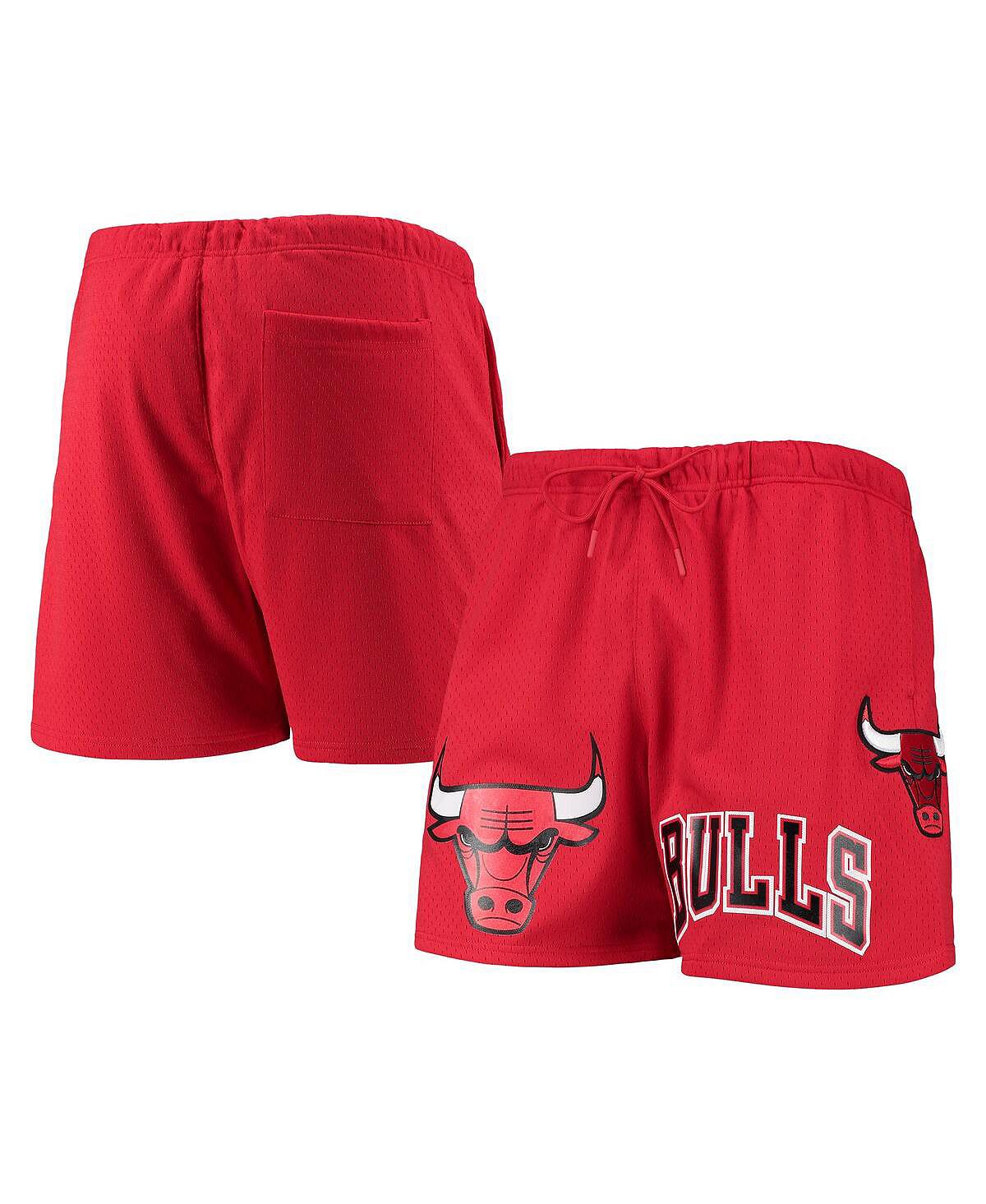цена Мужские сетчатые капсульные шорты Red Chicago Bulls Pro Standard