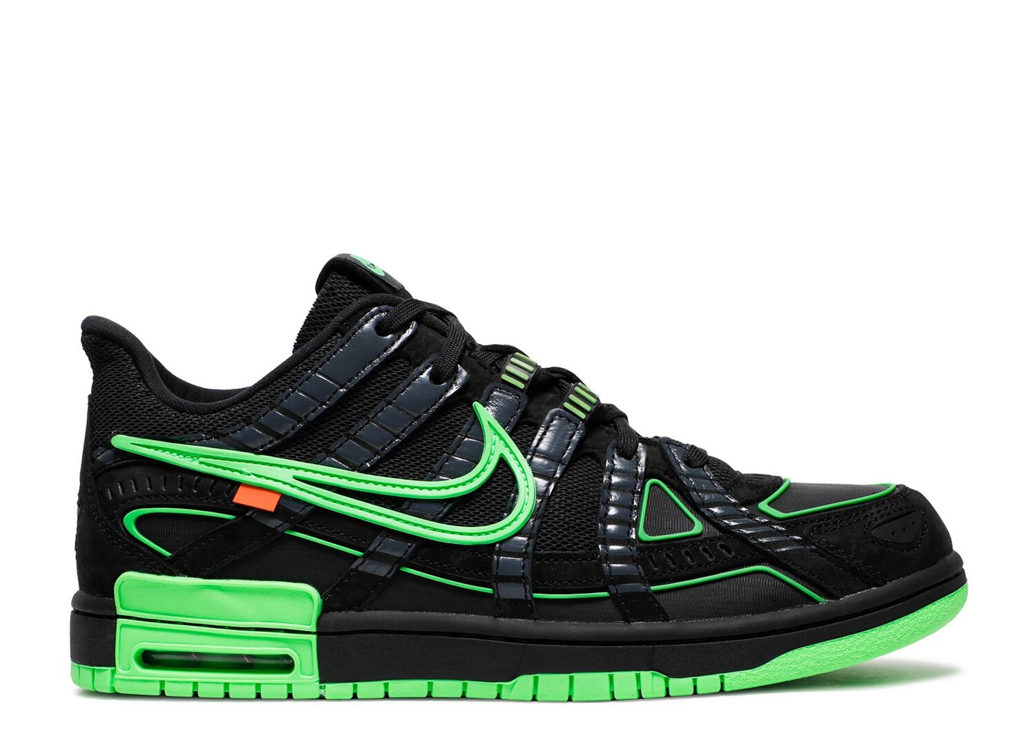 

Кроссовки Nike Off-White X Air Rubber Dunk 'Green Strike', черный