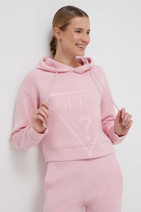 

Фуфайка Guess, розовый