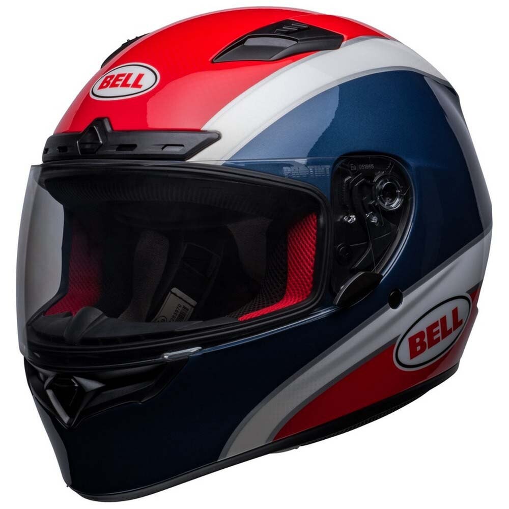 

Шлем полнолицевой Bell Moto Qualifier Dlx Mips Classic, синий