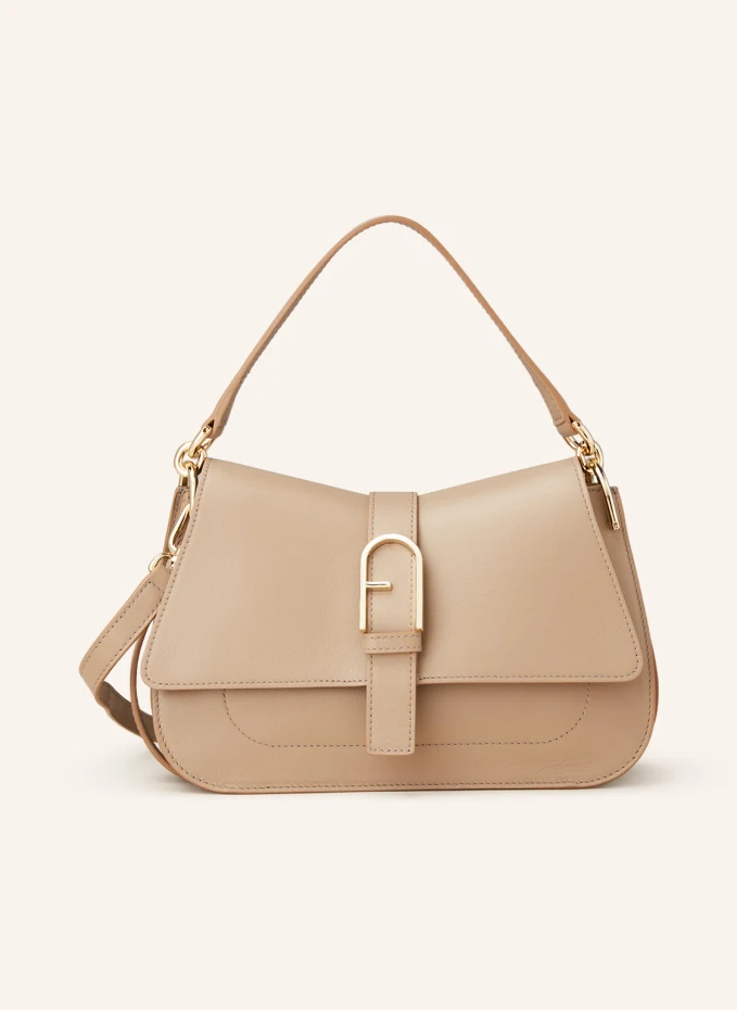 

Сумка через плечо flow Furla, бежевый