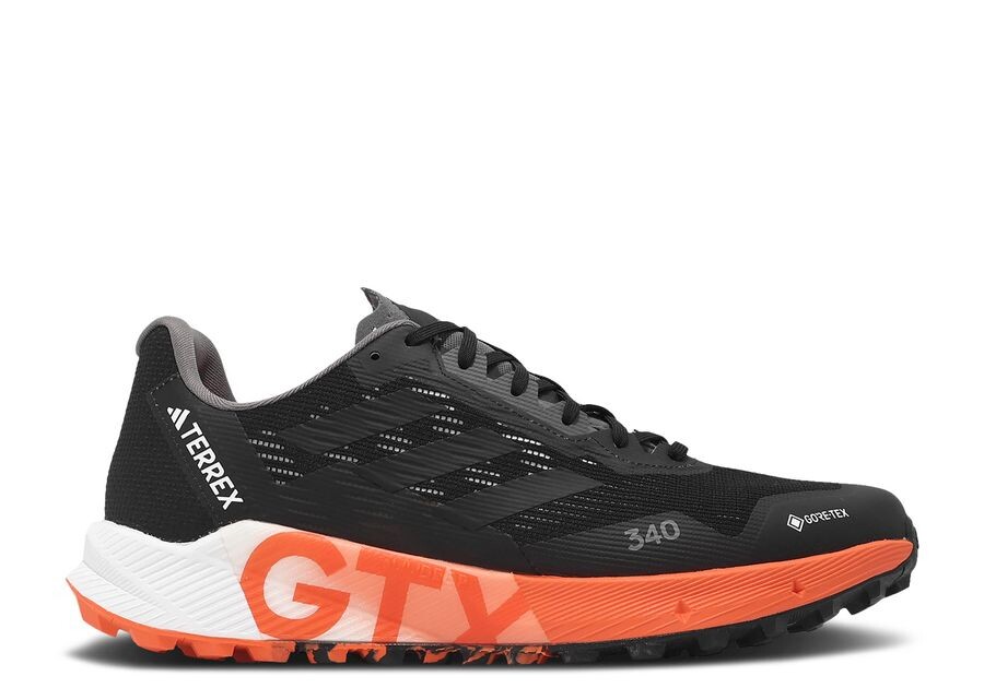 

Кроссовки adidas Terrex Agravic Flow 2.0 GORE TEX, цвет Black Impact Orange