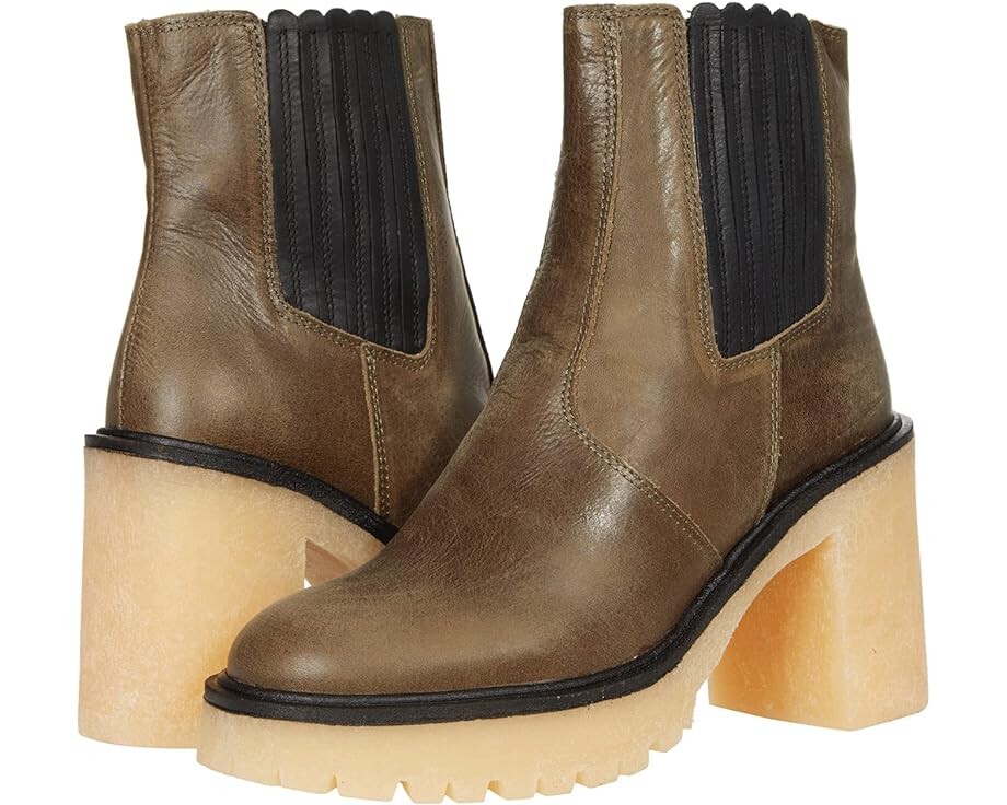 

Ботинки Free People James Chelsea Boot, цвет Deep Khaki