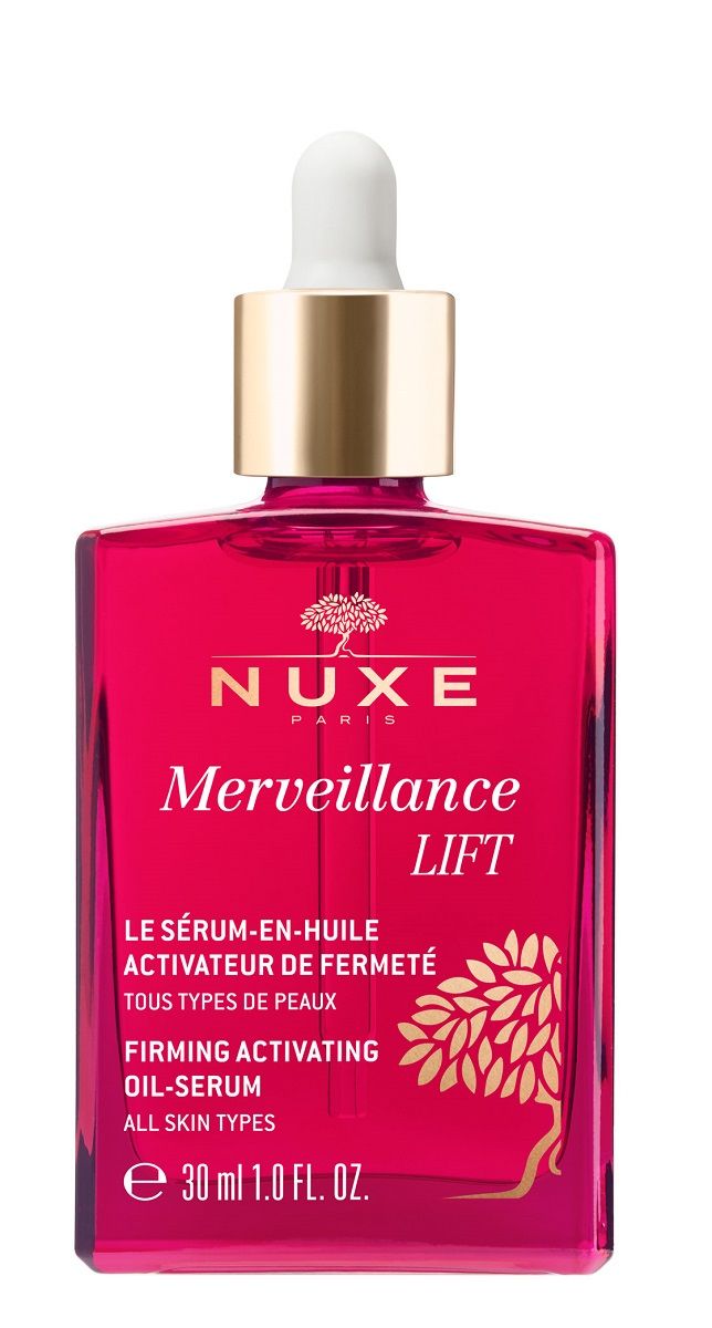 Nuxe Merveillance Lift сыворотка для лица, 30 ml крем против морщин merveillance lift crema glow nuxe 50 мл