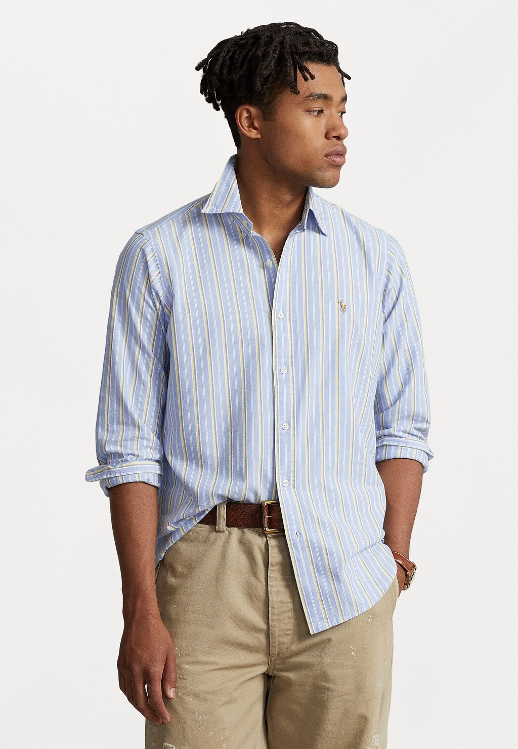 

Рубашка LONG SLEEVE SPORT Polo Ralph Lauren, синий/желтый