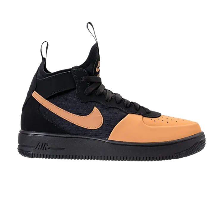 

Кроссовки Nike Air Force 1 Ultraforce Mid Tech 'Elemental Gold', черный