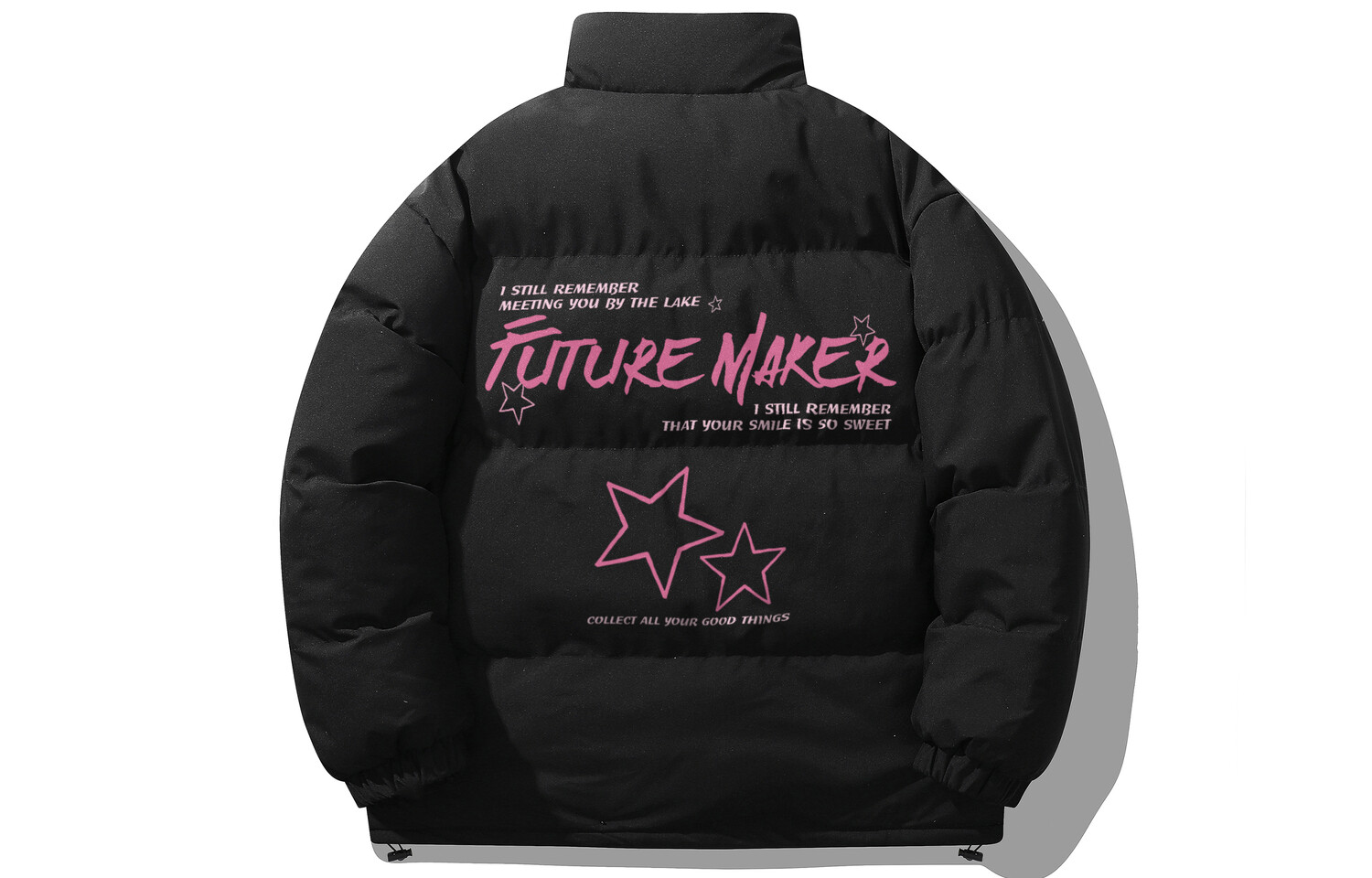 

Стеганая куртка унисекс FUTURE MAKER, Черный/Синий