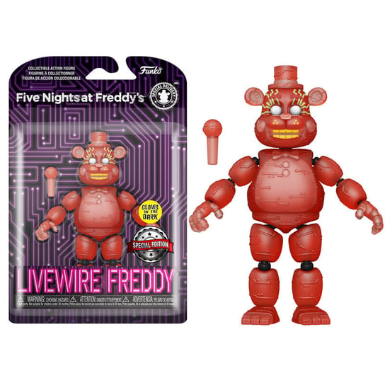 Funko Five Nights at Freddy's, коллекционная фигурка, Five Nights at Freddy's, Livewire Freddy фигурка funko action figure fnaf chocolate chica 54659