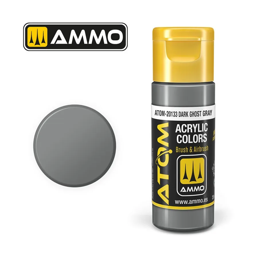

Темный Призрачный Серый, ATOM Acrylic Paints