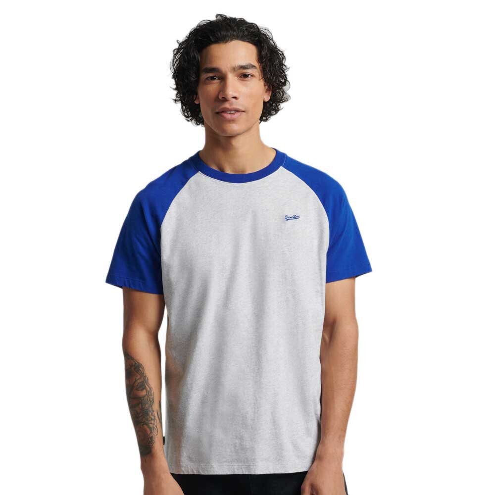 

Футболка Superdry Vintage Baseball Short , серый