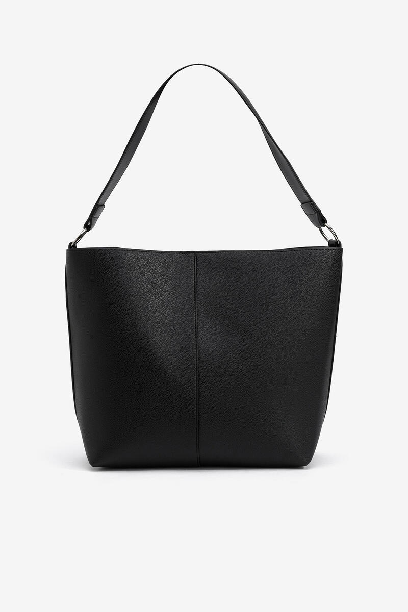 Комбинированная сумка через плечо Vilanova, черный