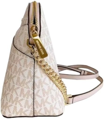 

Michael Kors Jet Set Средняя кожаная сумка через плечо