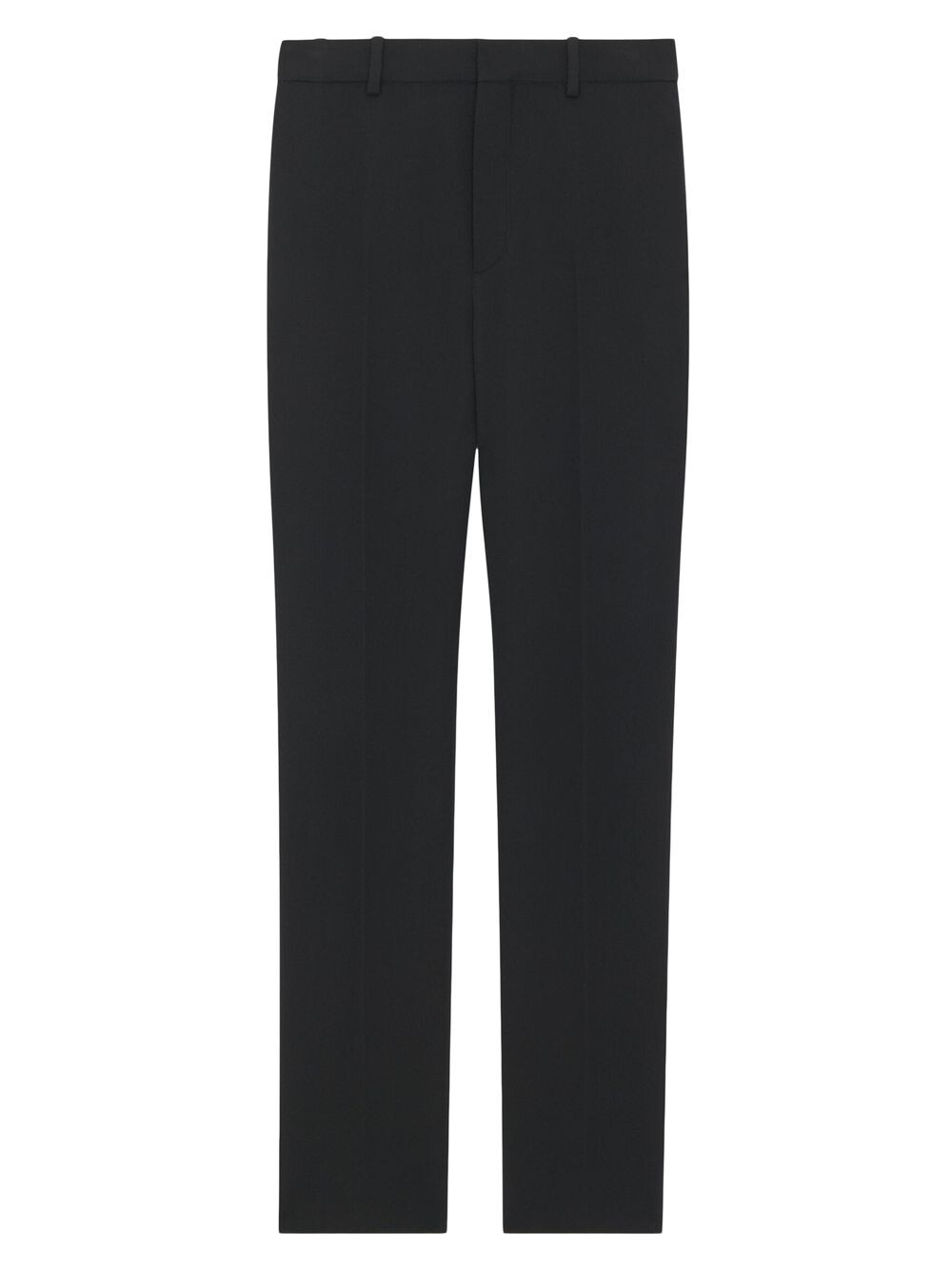 

Брюки с высокой талией в цвете Grain De Poudre Saint Laurent, черный