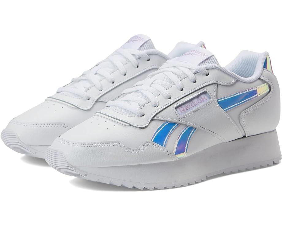 

Кроссовки Reebok Glide Ripple Double, цвет White/Purple Oasis