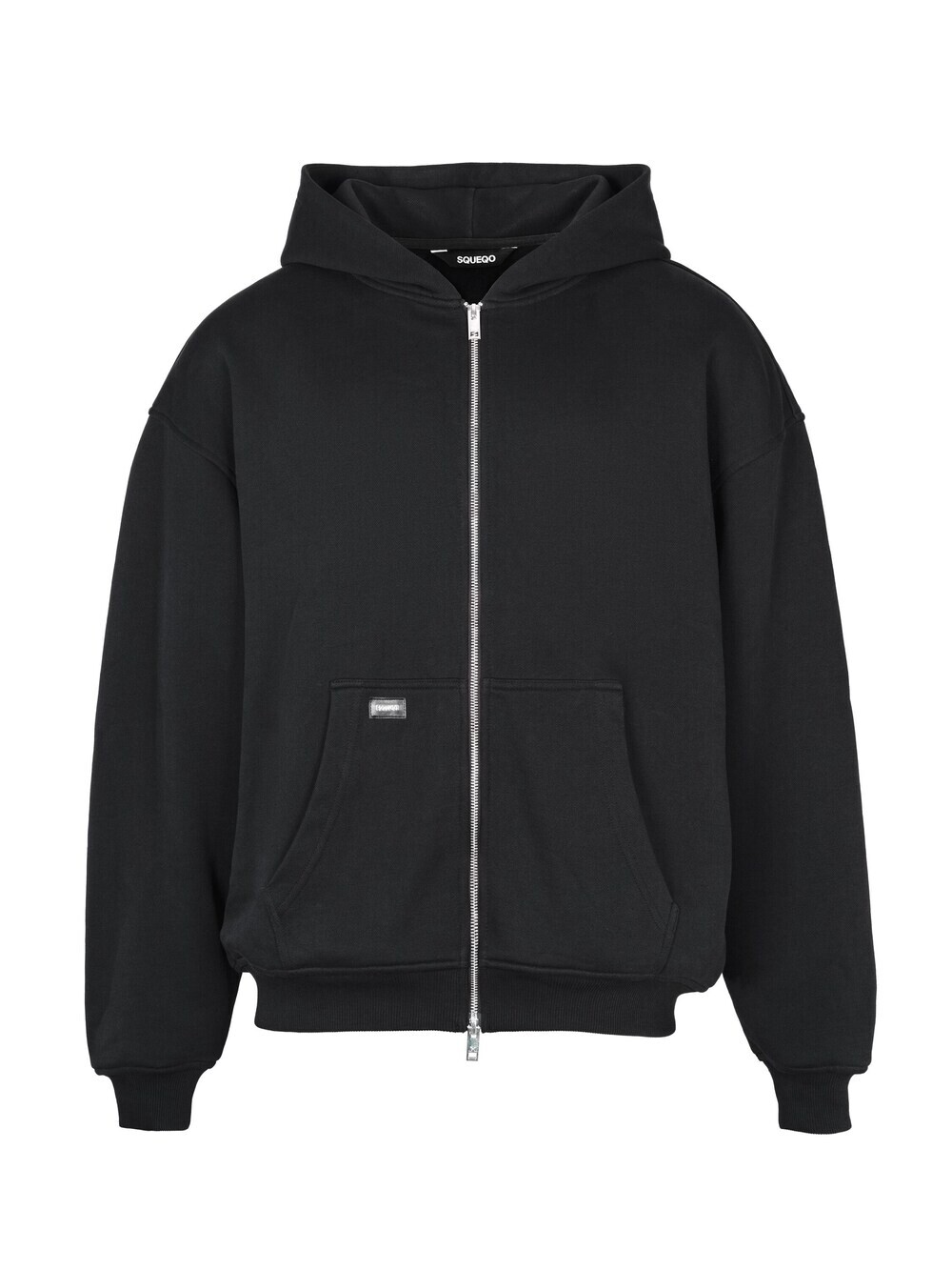 

Толстовка на молнии Squeqo Cotton 435 GSM, черный