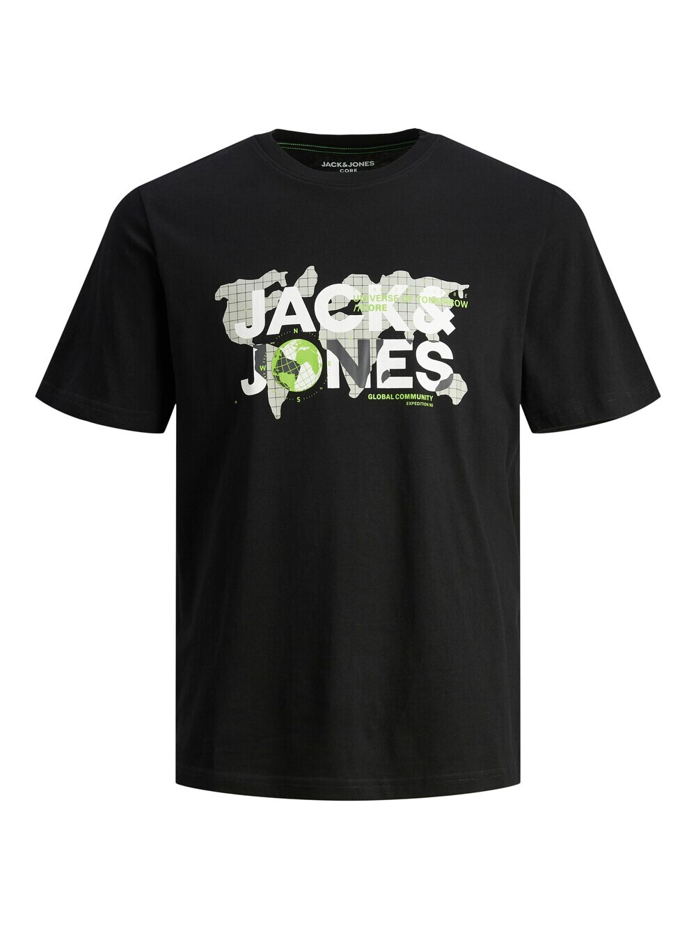 

Футболка JACK & JONES Dust, черный