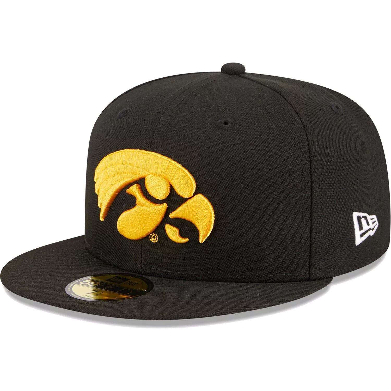 

Мужская приталенная шляпа New Era Black Iowa Hawkeyes Evergreen 59FIFTY