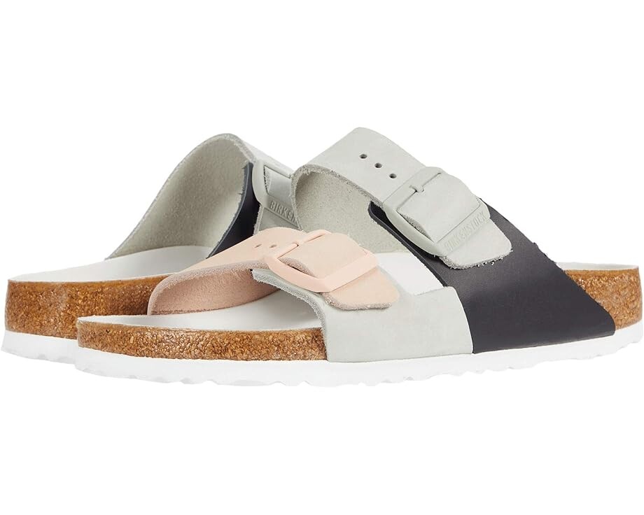 

Сандалии Birkenstock Arizona Split Hex, цвет Mineral/Light Rose Nubuck