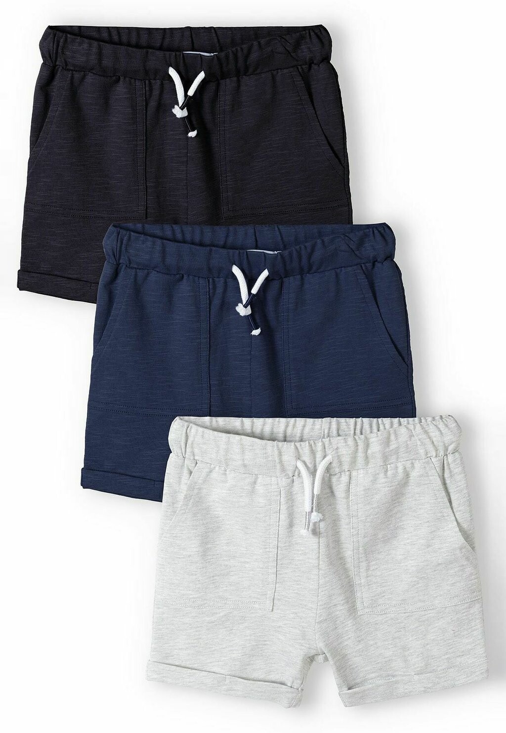 

Шорты 3 PACK MINOTI, цвет black grey navy