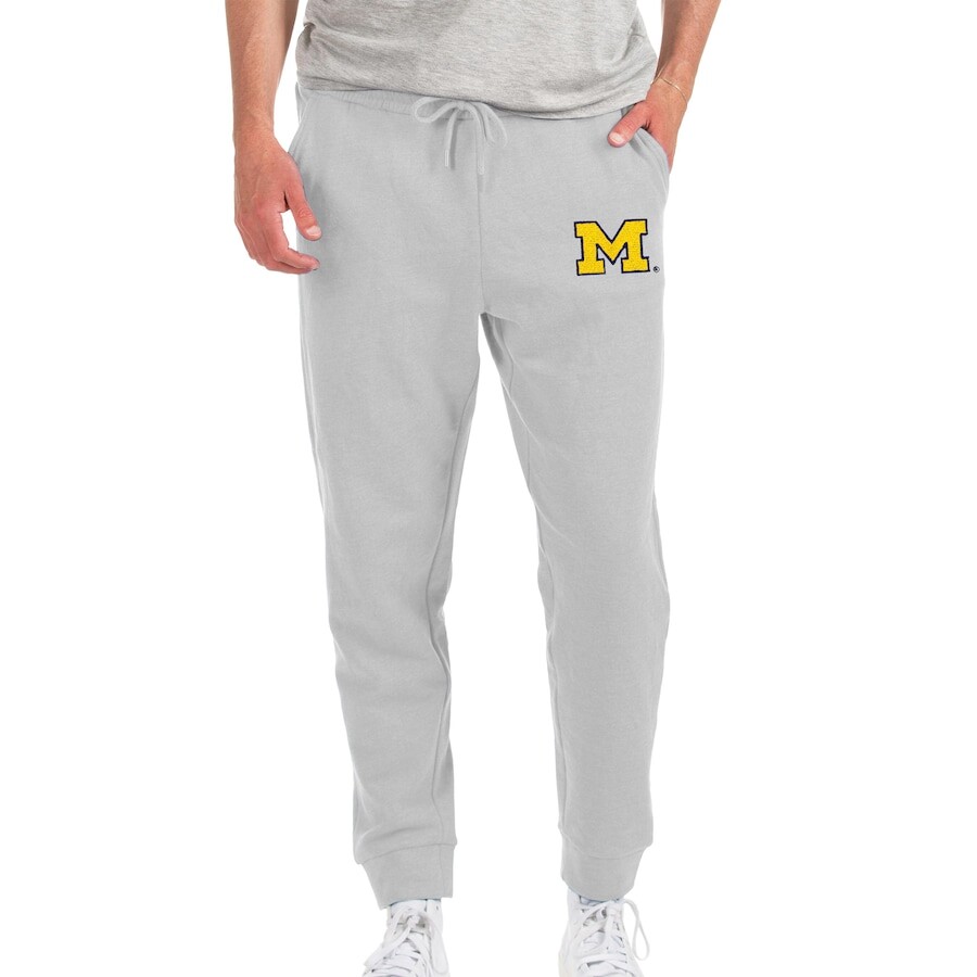 

Джоггеры Antigua Michigan Wolverines, серый
