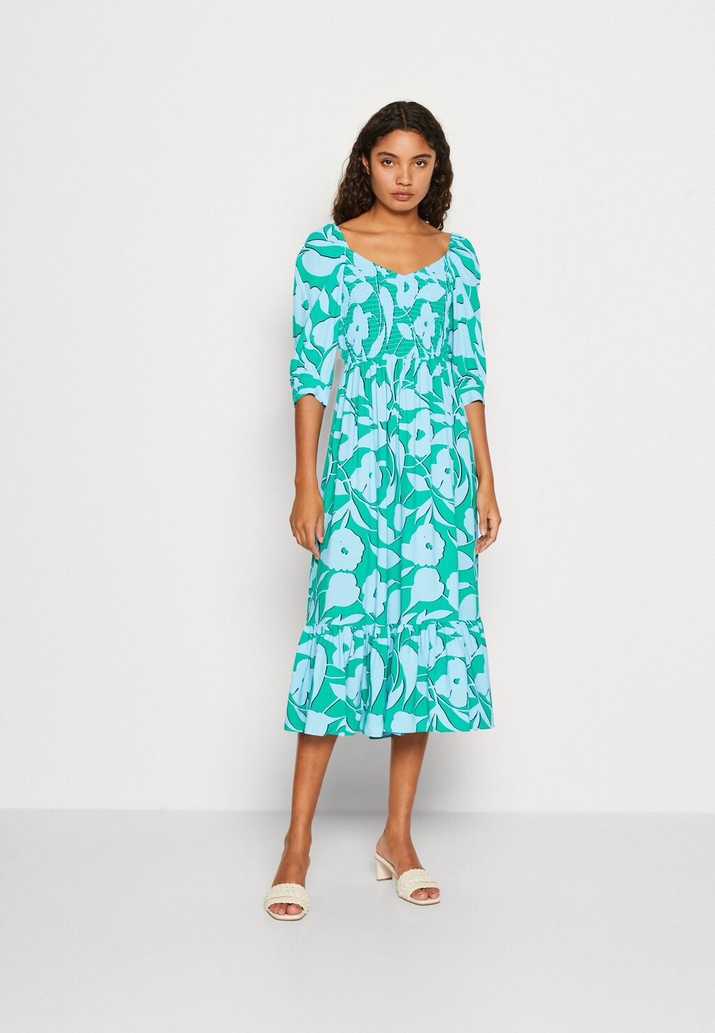 

Летнее платье Marks & Spencer, синий
