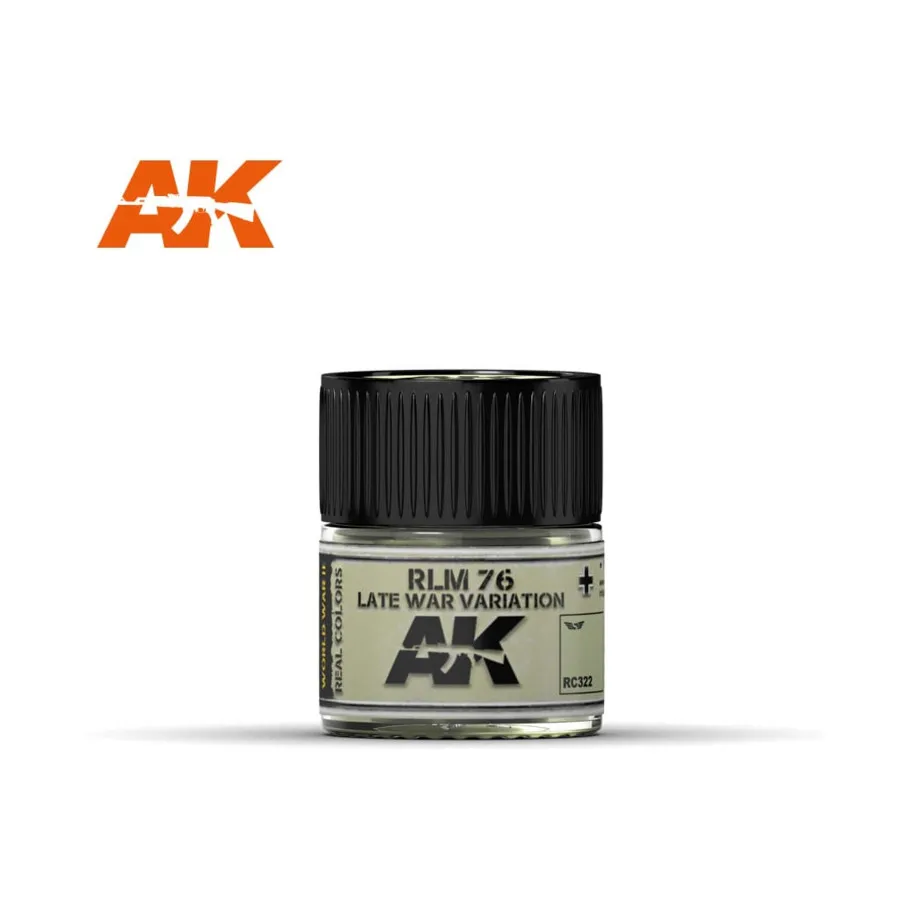 

RLM 76 Вариант поздней войны, Paint - Real Color (AK-Interactive)