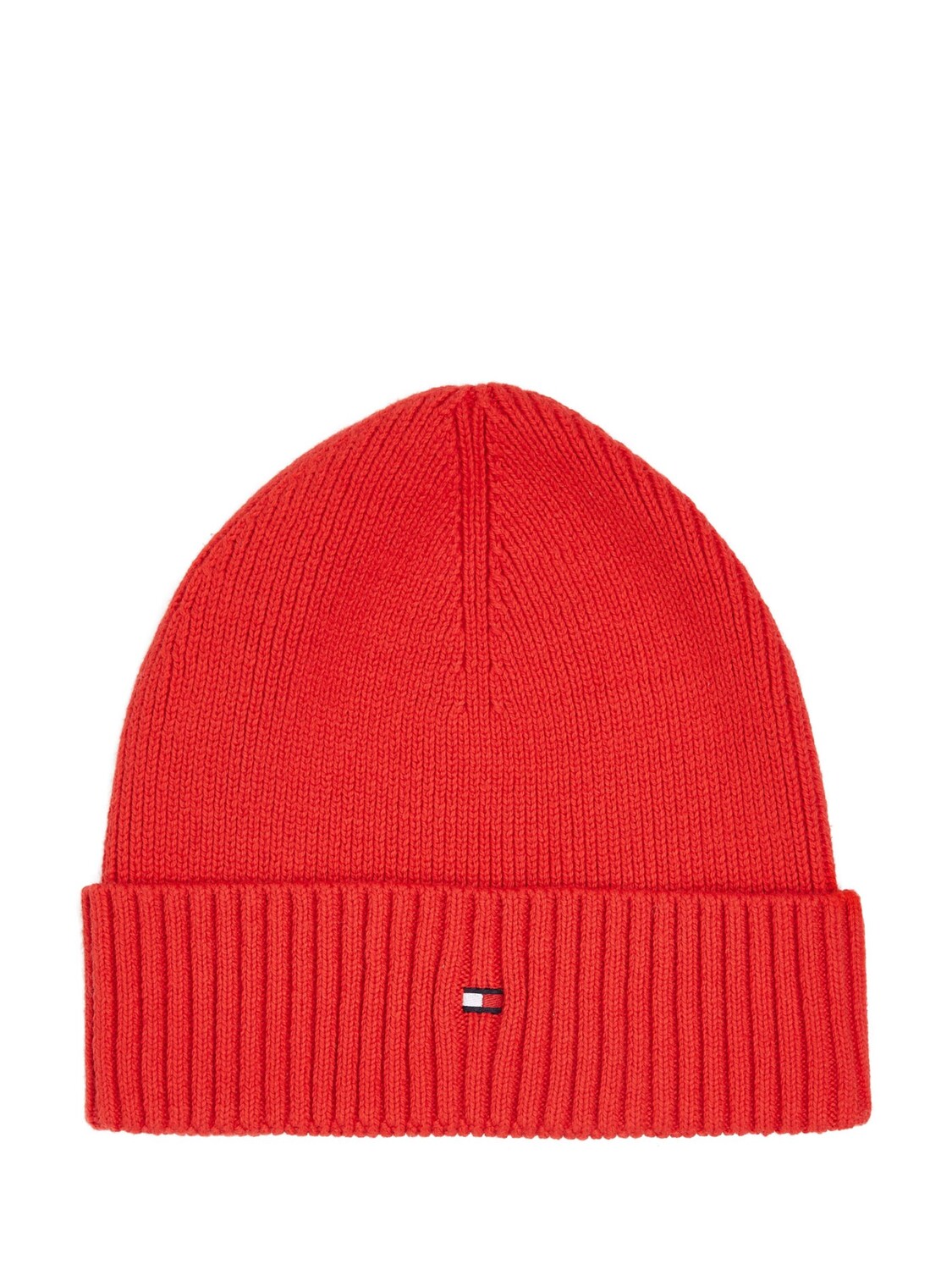 

Tommy Hilfiger Essential Flag Вязаная шапка-бини из хлопка и кашемира, Fireworks