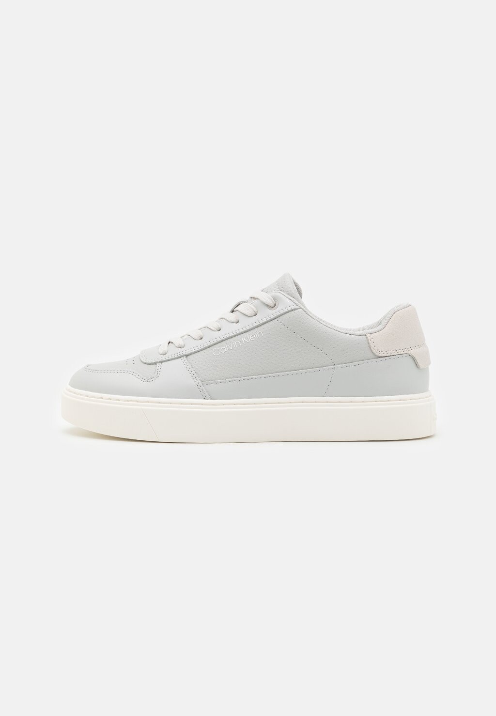 

Кроссовки низкие TOP LACE UP Calvin Klein, цвет light grey/white