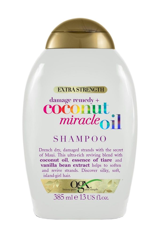 OGX Coconut Miracle Oil шампунь, 385 ml кокосовое масло oz organiczone coconut oil 250 мл