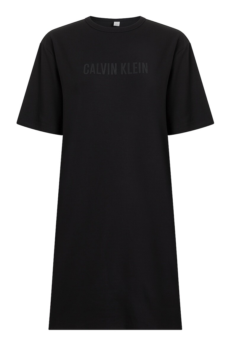 

Ночная рубашка с логотипом Calvin Klein, черный