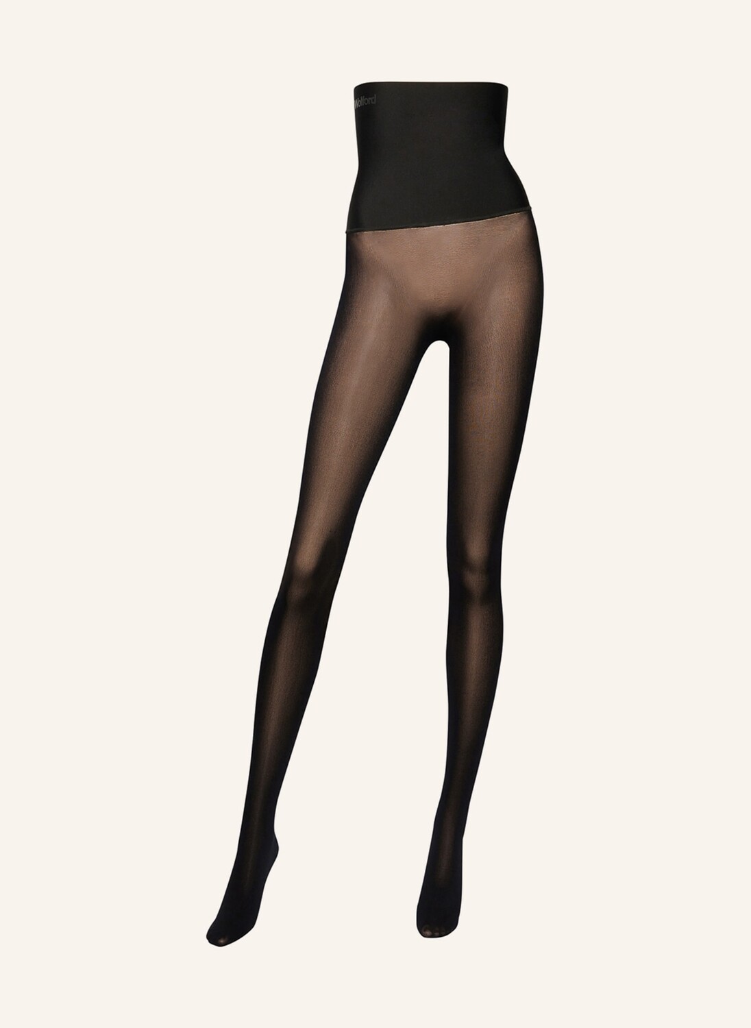

Колготки 50 ден с фатальной завышенной талией Wolford, черный