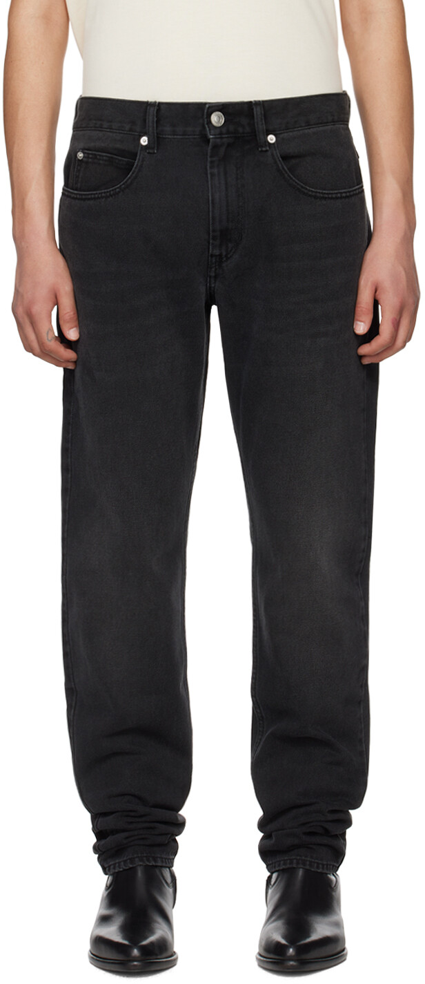 

Черные джинсы Джек Isabel Marant, цвет Faded black