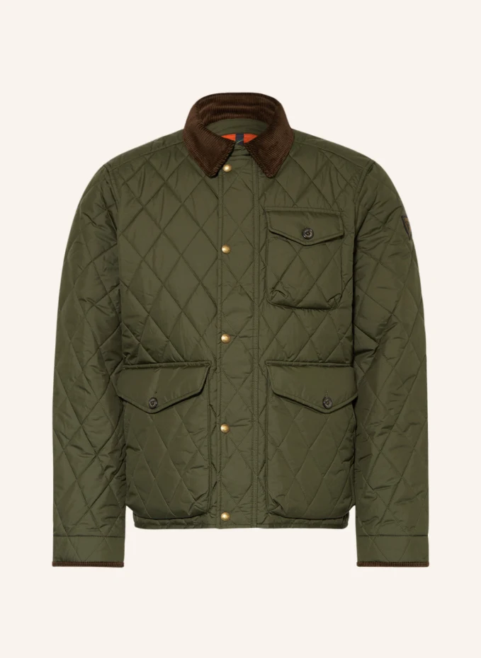 

Стеганая куртка Polo Ralph Lauren, зеленый