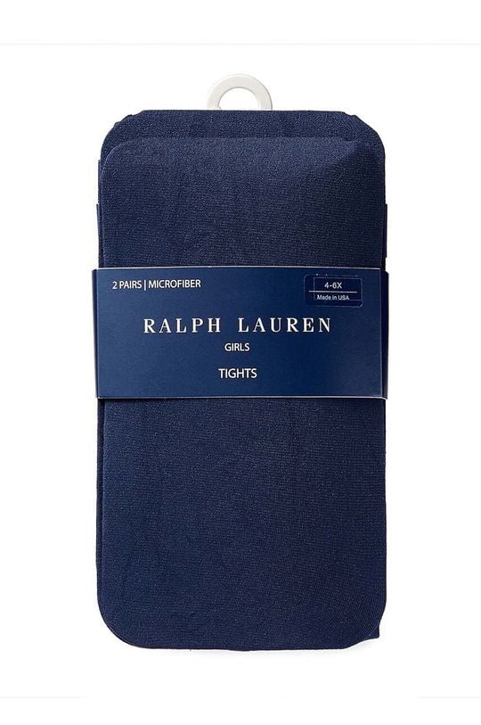 

Детские колготки Polo Ralph Lauren, 2 пары, темно-синий