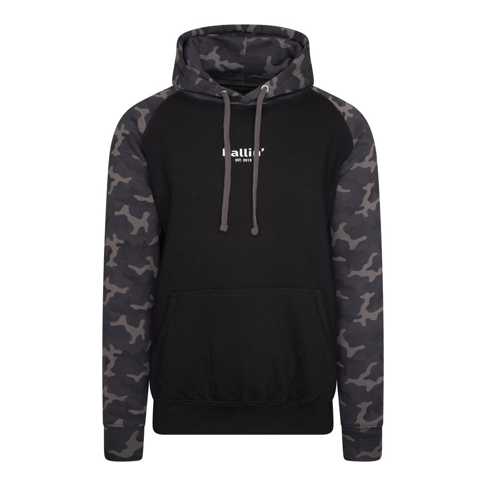 

Худи Ballin Small Logo Camouflage, черный