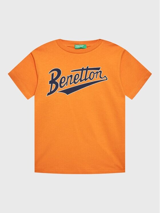 

Футболка стандартного кроя United Colors Of Benetton, оранжевый