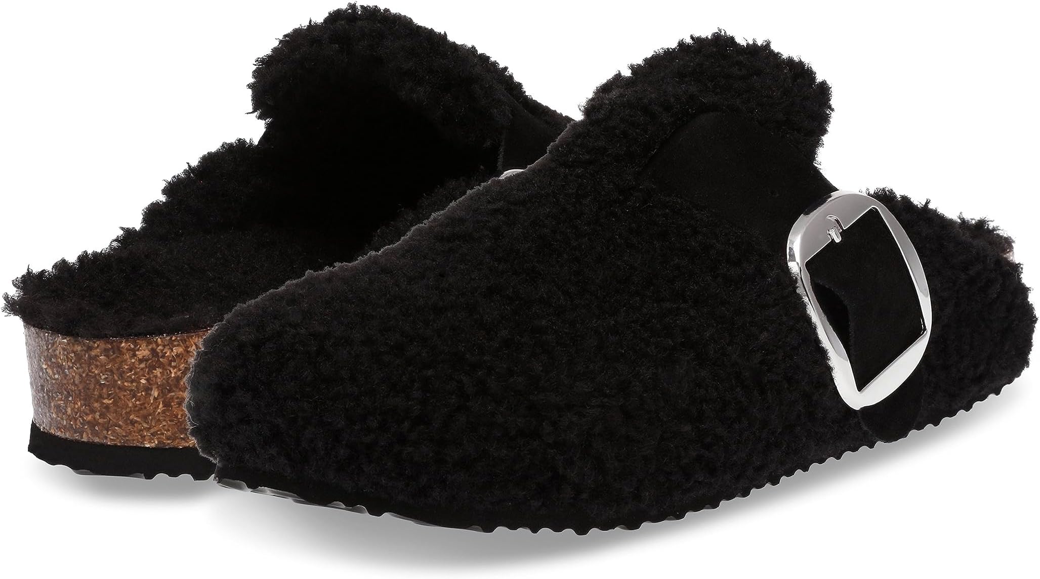 

Сабо Cuddle Clog Steve Madden, черный