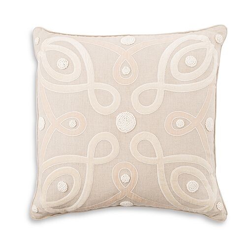 

Берри &; Декоративная подушка из ниток, 22 x 22 дюйма Juliska, цвет Tan/Beige